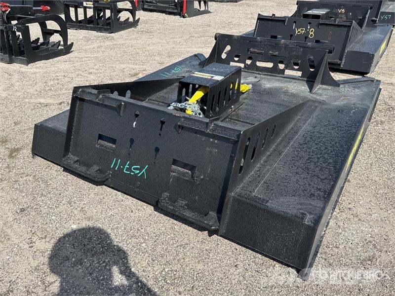 All-Star 80 in Skid Steer Brush Cutter (Unused) Mounted and trailed mowers