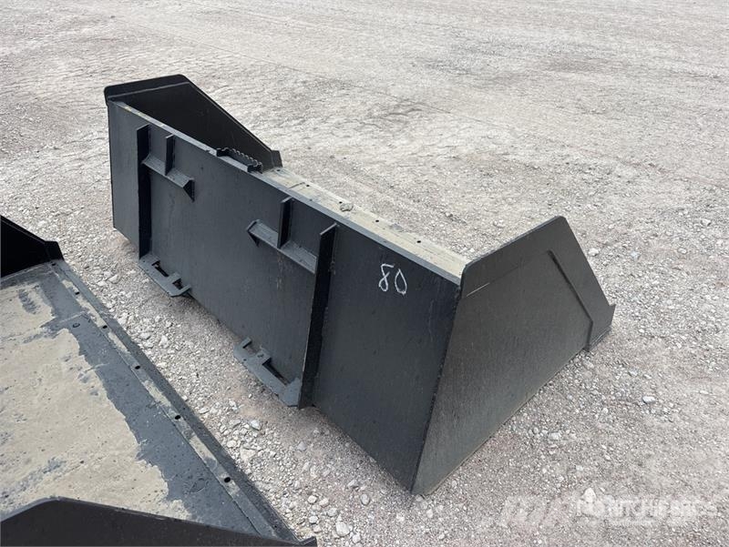 All-Star 80 in Snow & Litter Skid Steer Bucket (Un Buckets