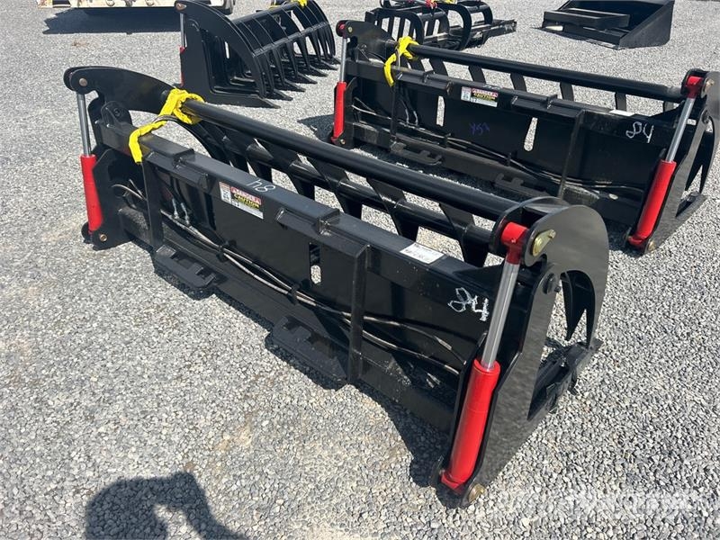 All-Star 84 in Heavy Dury Skid Steer Root Rake (Un Ancinhos e espalhadores de feno