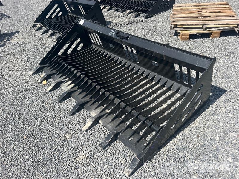  All-Star 84 in Rock Skid Steer Bucket (Unused) Baldes