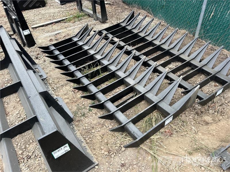  All-Star 84 in Skid Steer Root Rake Грабли-ворошилки
