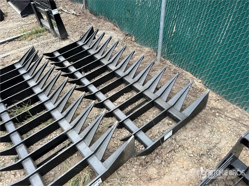  All-Star 84 in Skid Steer Root Rake Грабли-ворошилки