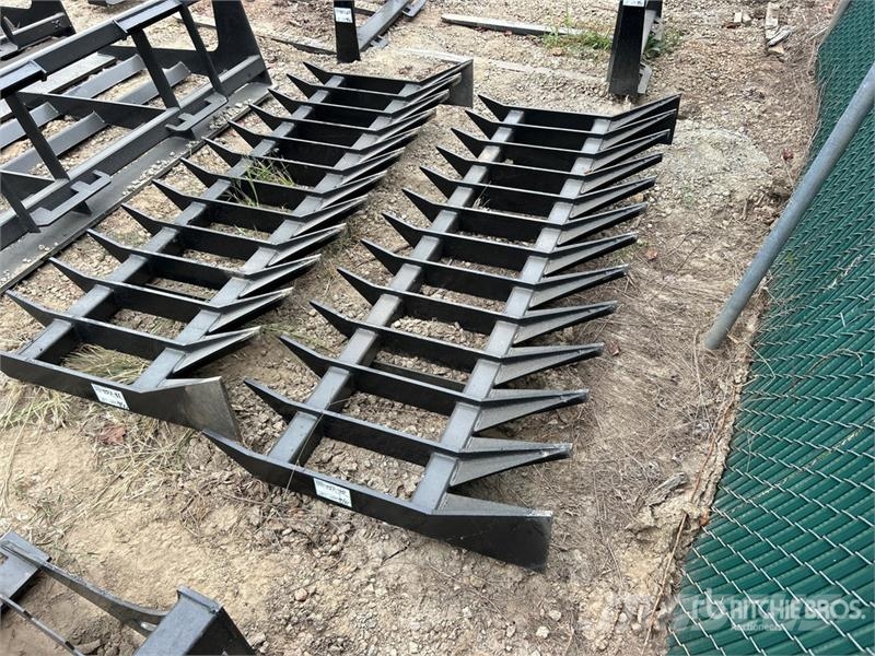  All-Star 84 in Skid Steer Root Rake Грабли-ворошилки