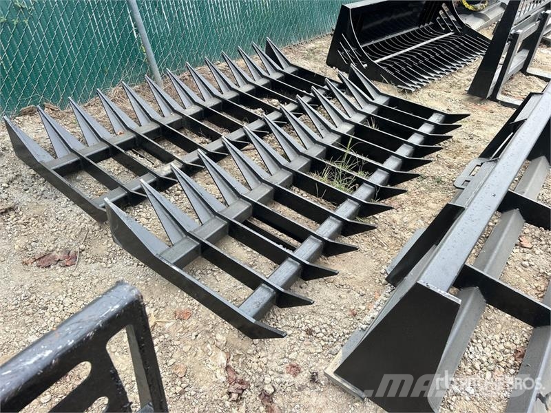  All-Star 84 in Skid Steer Root Rake Грабли-ворошилки