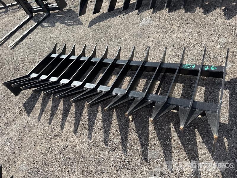 All-Star 84 in Skid Steer Landscape Rake (Unused) Rateau faneur