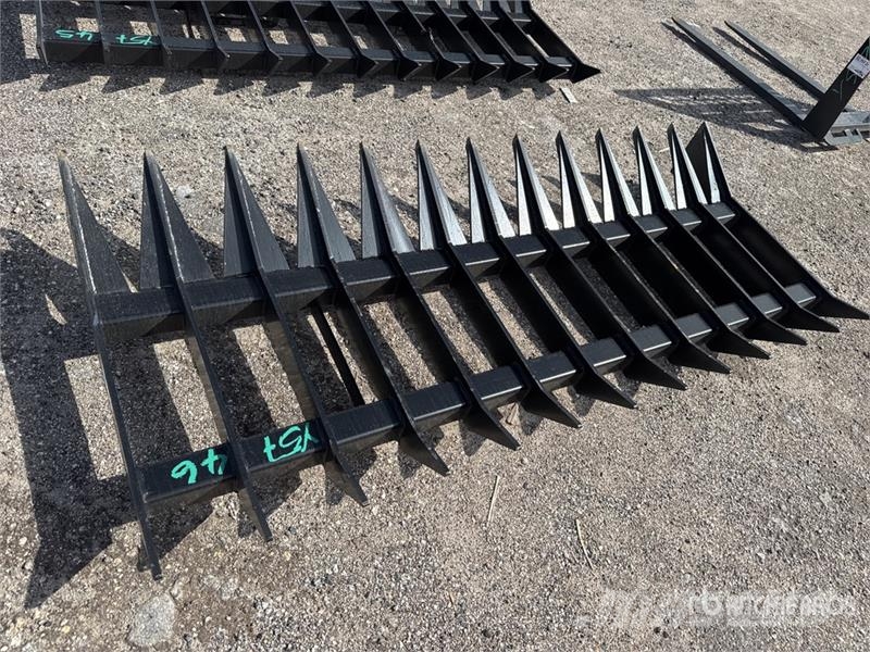 All-Star 84 in Skid Steer Landscape Rake (Unused) Rateau faneur