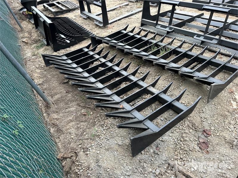  All-Star 84 in Skid Steer Root Rake Грабли-ворошилки