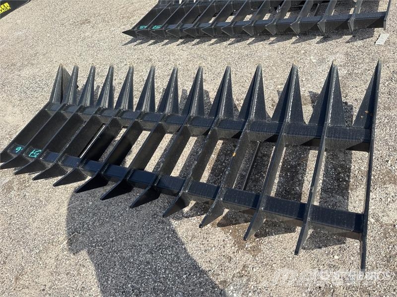 All-Star 84 in Skid Steer Landscape Rake (Unused) Rateau faneur