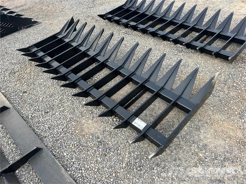 All-Star 84 in Skid Steer Root Rake (Unused) 耙與翻草機