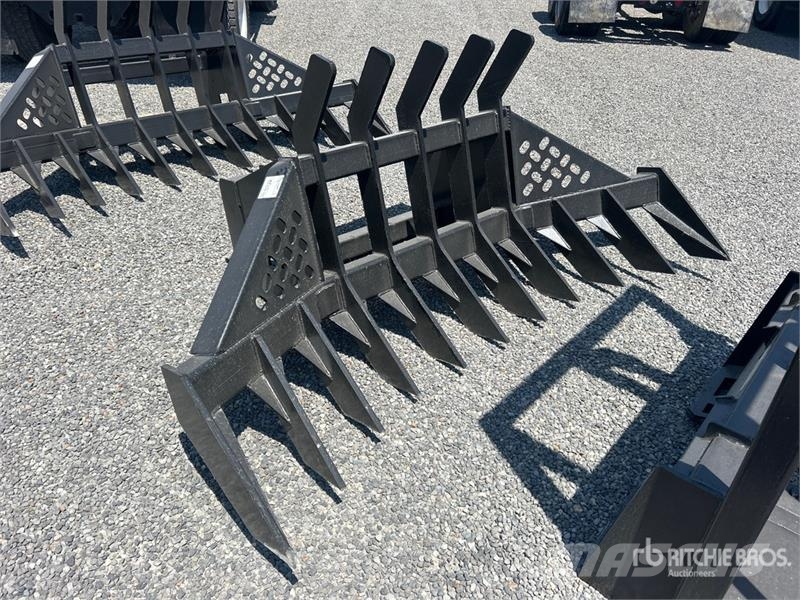  All-Star 98 in Skid Steer Root Rake (Unused) Ancinho virador