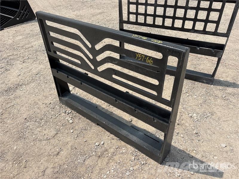 All-Star Skid Steer Attachment Mounting Plate (Unu Other components