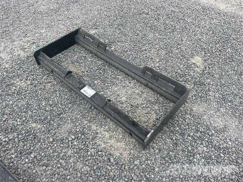  All-Star Skid Steer Attachment Mounting Plate (Unu Other components