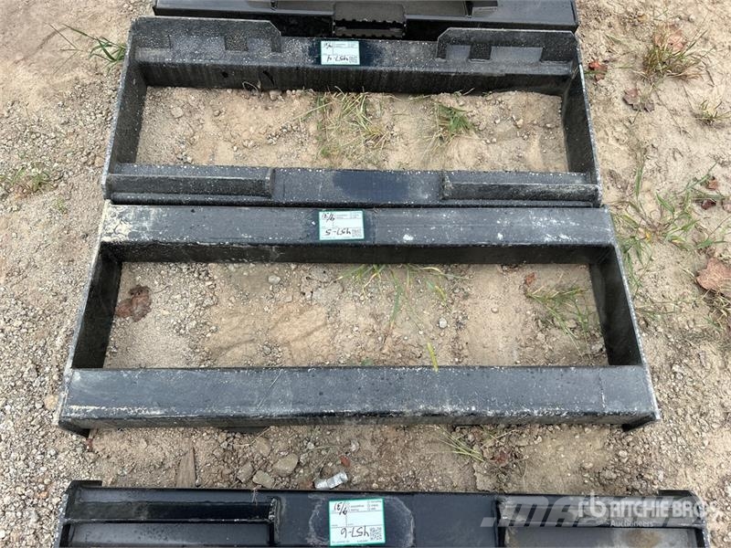  All-Star Skid Steer Attachment Mounting Plate (Unu Outros componentes