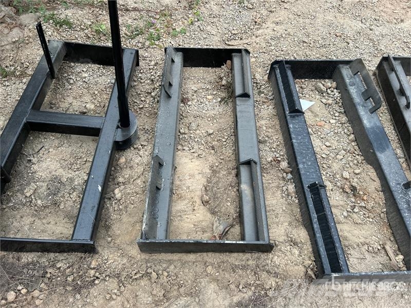 All-Star Skid Steer Attachment Mounting Plate (Unu Outros componentes