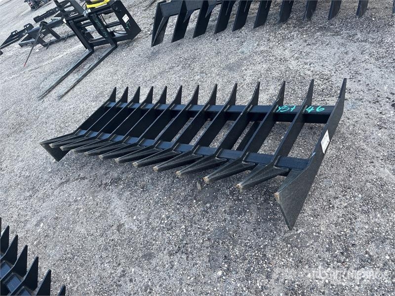  All-Star Skid Steer Landscape Rake (Unused) Rakes and tedders