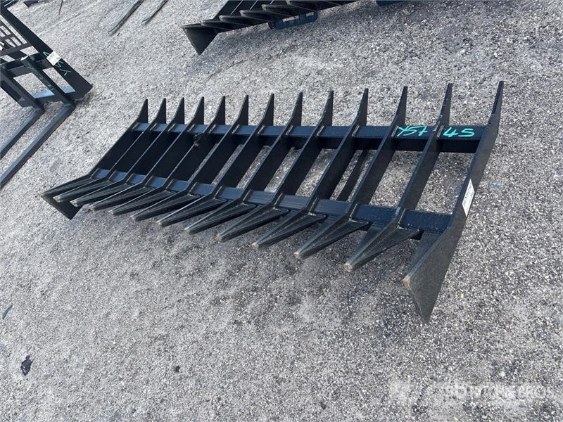  All-Star Skid Steer Landscape Rake (Unused) Rakes and tedders