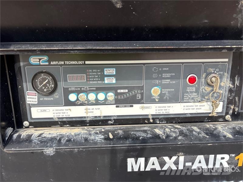 Allmand Bros Maxi-Air 185 185 cfm Mobile Air Compressor コンプレッサー