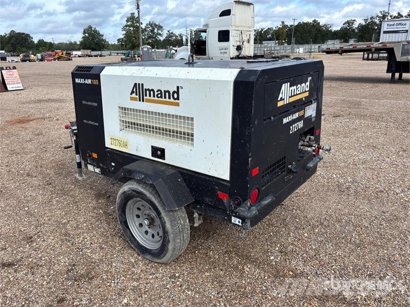 Allmand Bros Maxi-Air 185 185 cfm Mobile Air Compressor コンプレッサー