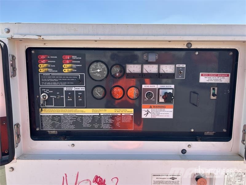 Allmand MP65-8D1 63 kVA Mobile Generator Set Dizelski agregati