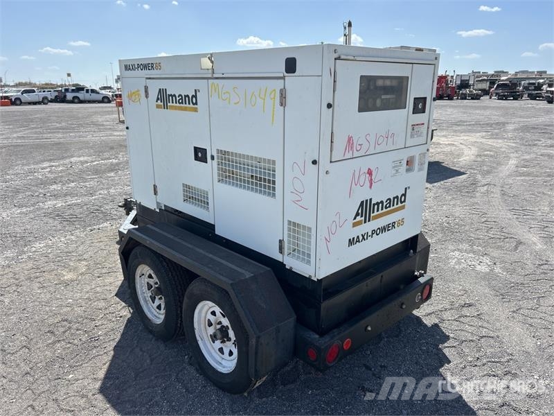 Allmand MP65-8D1 63 kVA Mobile Generator Set Dizelski agregati