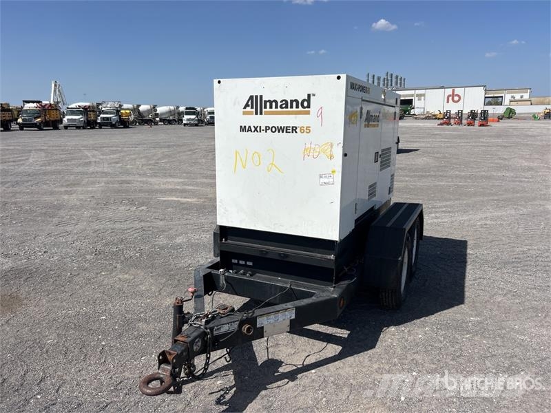 Allmand MP65-8D1 63 kVA Mobile Generator Set Dizelski agregati