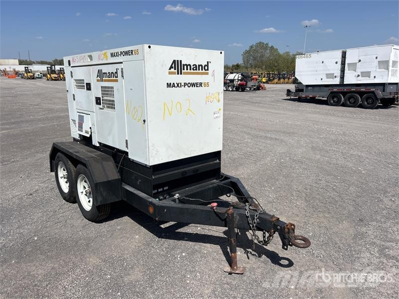 Allmand MP65-8D1 63 kVA Mobile Generator Set Dizelski agregati