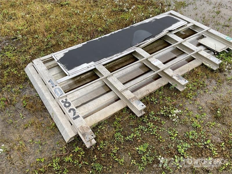 Aluminum Trailer Head Board Otros componentes
