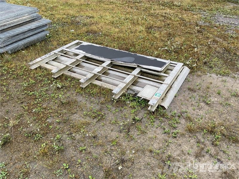 Aluminum Trailer Head Board Otros componentes