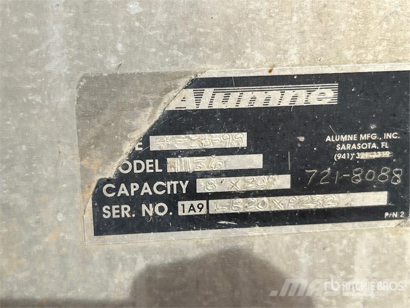 Alumne 1136 Truck Flatbed Body Boxy