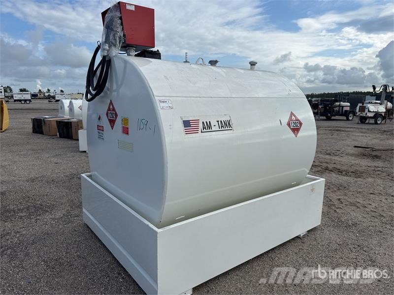 AM Tank 1000 Diesel 1000 gal Skid Mounted Steel Diese Kraftstoff- und Zusatzstoffbehälter