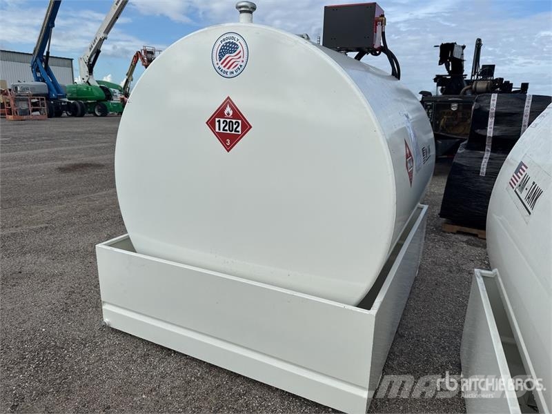 AM Tank 1000 Diesel 1000 gal Skid Mounted Steel Diese Kraftstoff- und Zusatzstoffbehälter