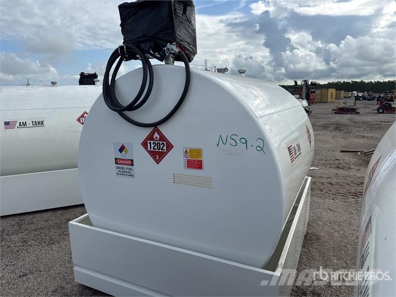 AM Tank 1000 Diesel 1000 gal Skid Mounted Steel Diese Kraftstoff- und Zusatzstoffbehälter