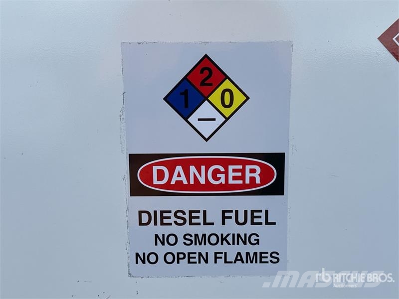 AM Tank 1000 Diesel 1000 gal Skid Mounted Steel Diese Degvielas un piedevu tvertnes