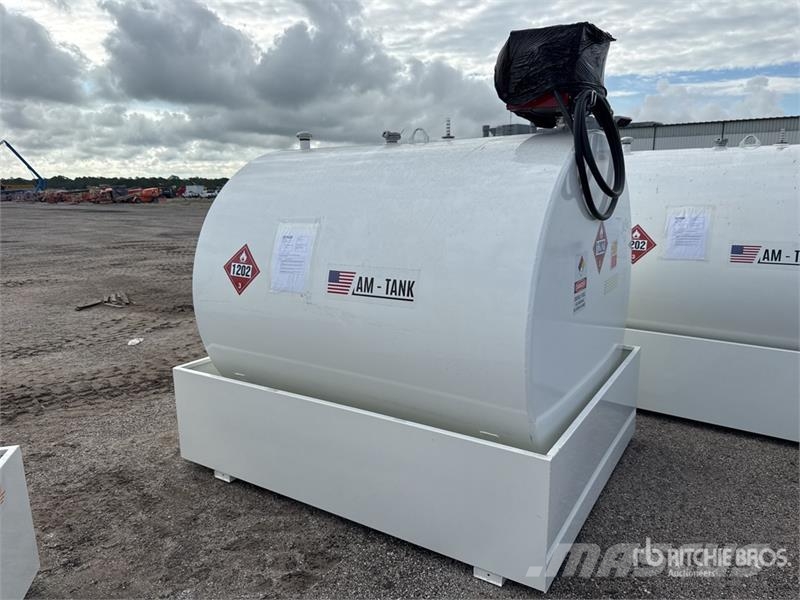 AM Tank 1000 Diesel 1000 gal Skid Mounted Steel Diese Kraftstoff- und Zusatzstoffbehälter