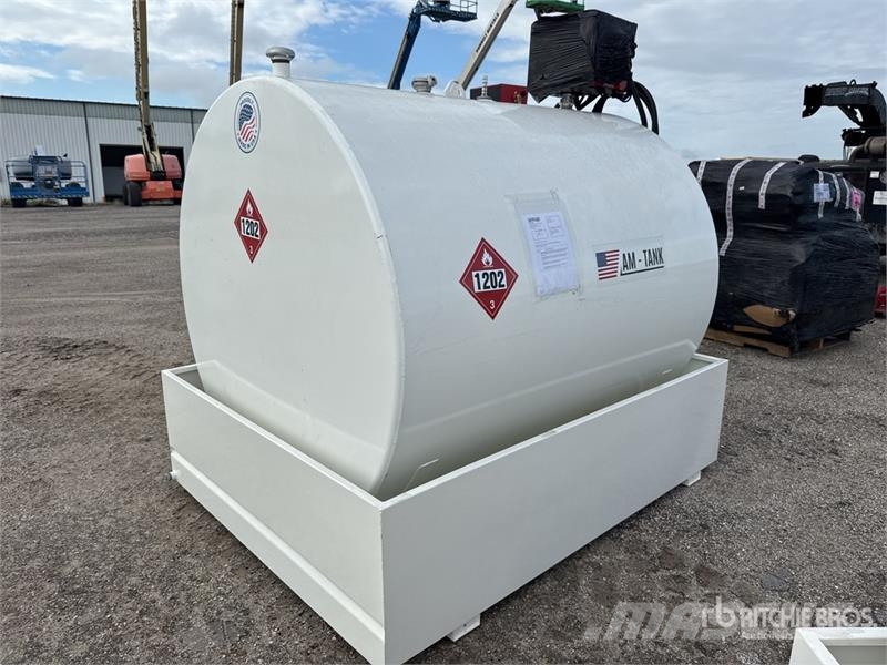 AM Tank 1000 Diesel 1000 gal Skid Mounted Steel Diese Kraftstoff- und Zusatzstoffbehälter