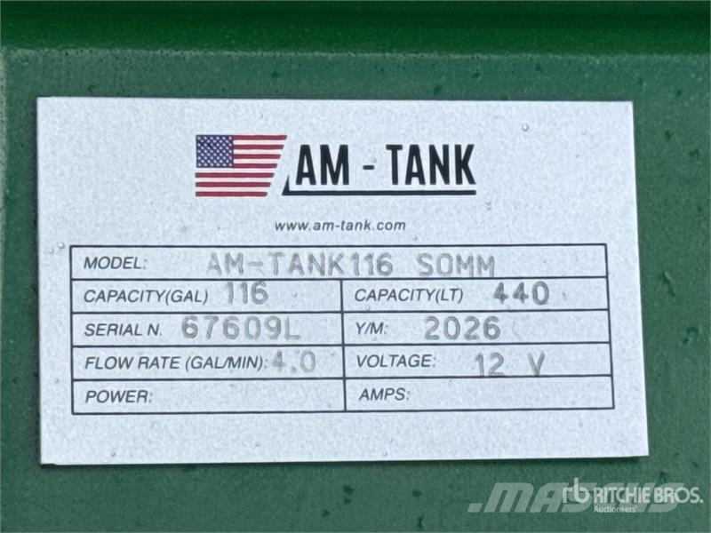 AM Tank 116 Diesel 116 gal Portable Poly Diesel Fuel  Kraftstoff- und Zusatzstoffbehälter