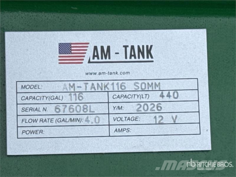 AM Tank 116 Diesel 440 L Portable Poly Diesel Fuel Ta Kraftstoff- und Zusatzstoffbehälter
