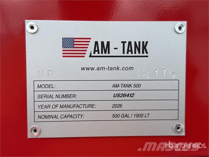 AM Tank 500 Diesel 500 gal Skid Mounted Steel Diesel Kraftstoff- und Zusatzstoffbehälter