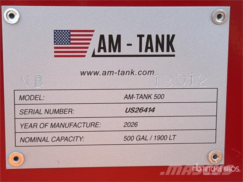 AM Tank 500 Diesel 500 gal Skid Mounted Steel Diesel  Kraftstoff- und Zusatzstoffbehälter