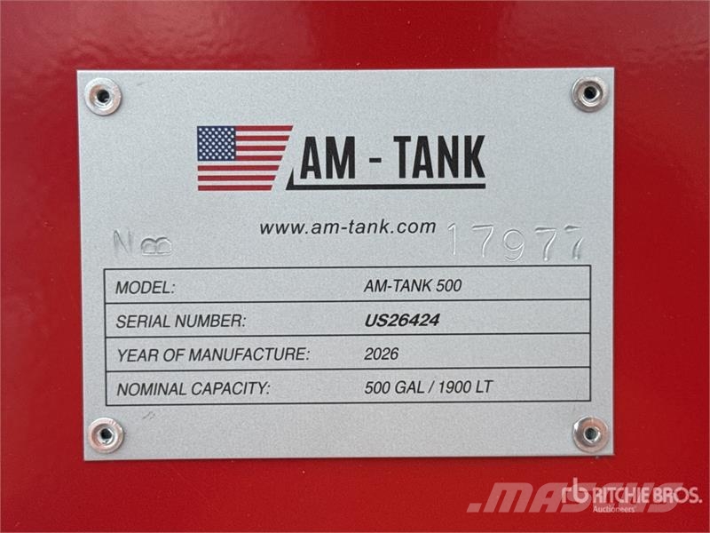 AM Tank 500 Diesel 500 gal Skid Mounted Steel Diesel  Kraftstoff- und Zusatzstoffbehälter