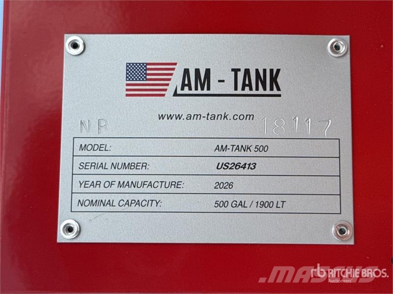 AM Tank 500 Diesel 500 gal Skid Mounted Steel Diesel  Kraftstoff- und Zusatzstoffbehälter