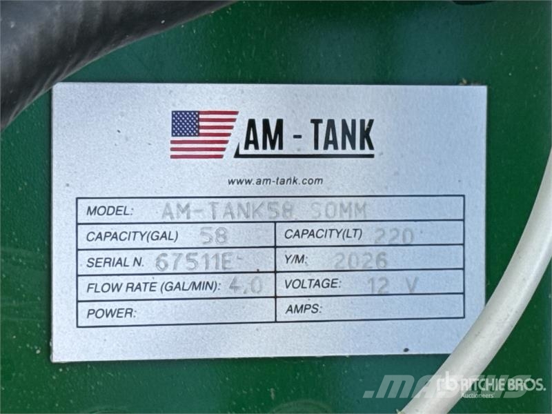 AM Tank 58 DIESEL 220 L Portable Poly Diesel Fuel Tan Kraftstoff- und Zusatzstoffbehälter