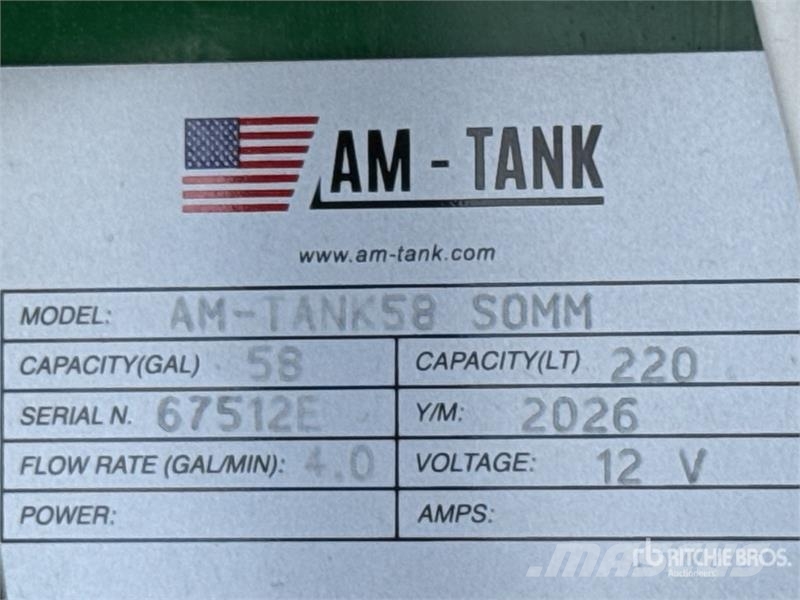 AM Tank 58 DIESEL 220 L Portable Poly Diesel Fuel Tan Kraftstoff- und Zusatzstoffbehälter
