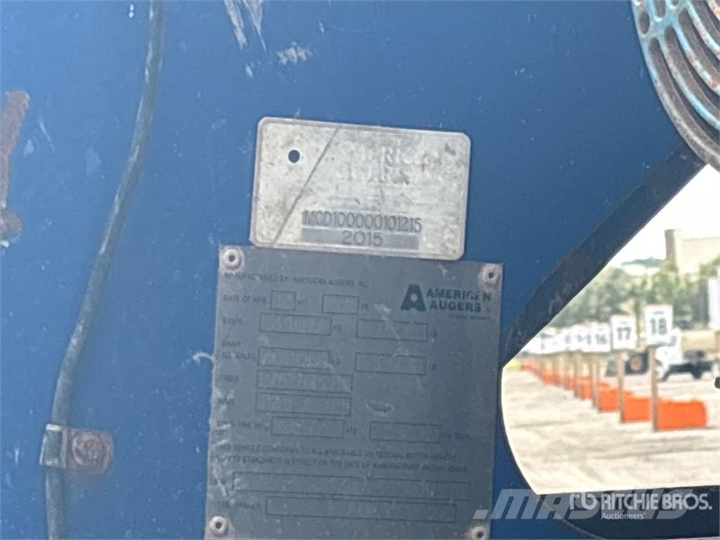 American Auger MCS1000 Mud Mixing System Příslušenství a náhradní díly k vrtným zařízením