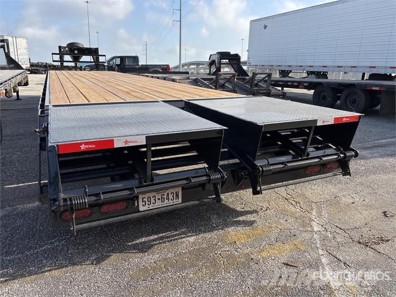 American Pride 40 ft T/A Gooseneck Equipment Trailer Autotransport-Anhänger