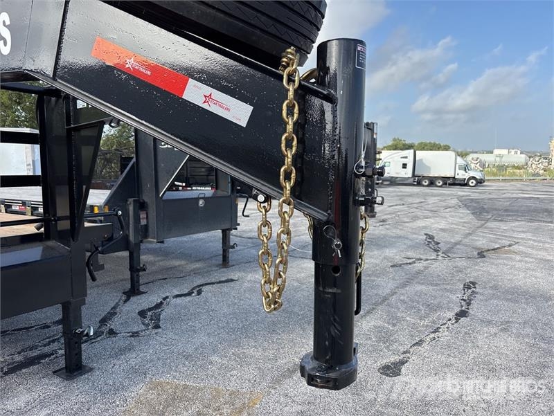 American Pride 40 ft T/A Gooseneck Equipment Trailer Autotransport-Anhänger