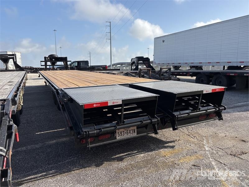 American Pride 40 ft T/A Gooseneck Equipment Trailer Autotransport-Anhänger