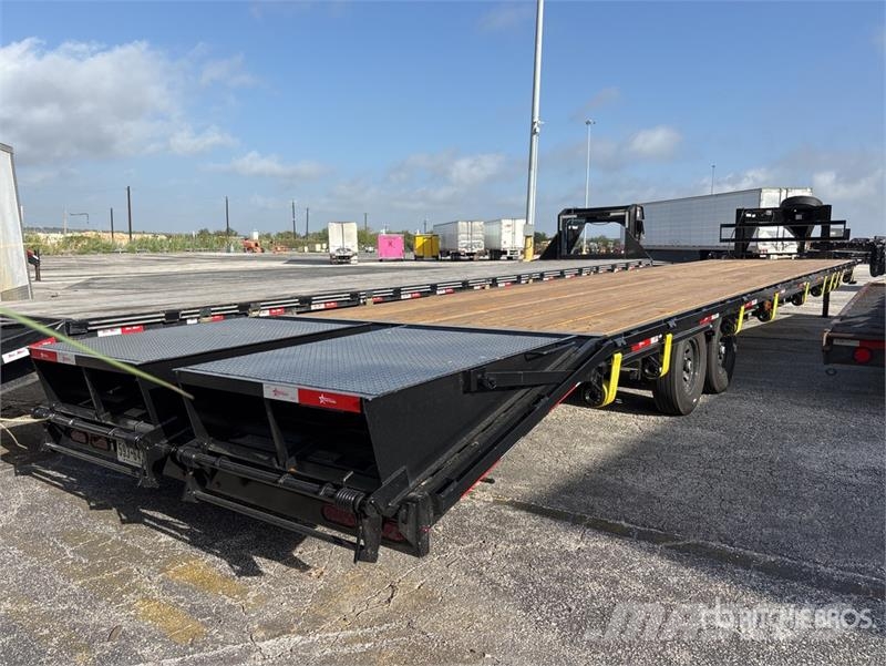 American Pride 40 ft T/A Gooseneck Equipment Trailer Autotransport-Anhänger