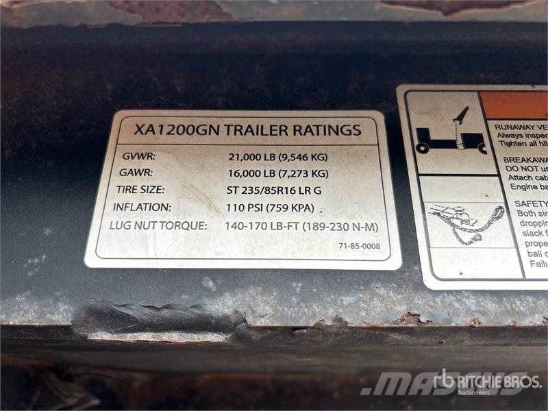 Apex XA1200 Hydroseeder Andet tilbehør