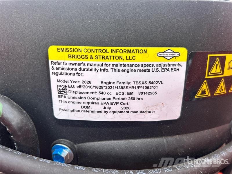 Ariens APEX Zero-Turn Lawn Mower (Unused) ركوب الحشائش